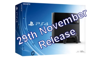 PS4 UK Release Date